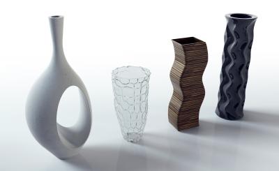 3D моделирование вазы (8 шт.)